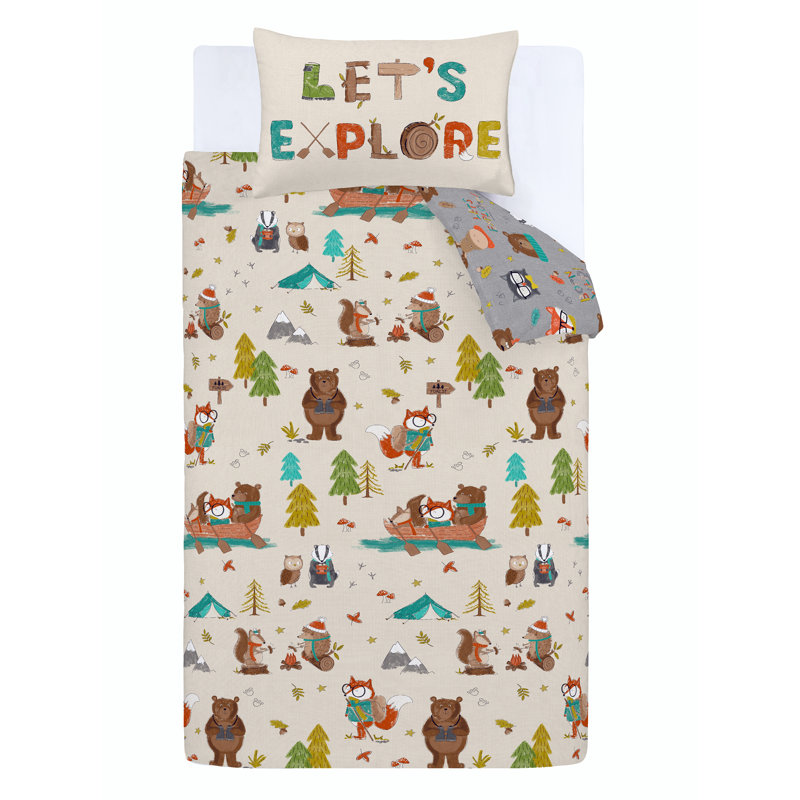 Woodland Adventure Duvet Cover Set, Junior - 1 Pillowcase Standard (50 x 75cm)