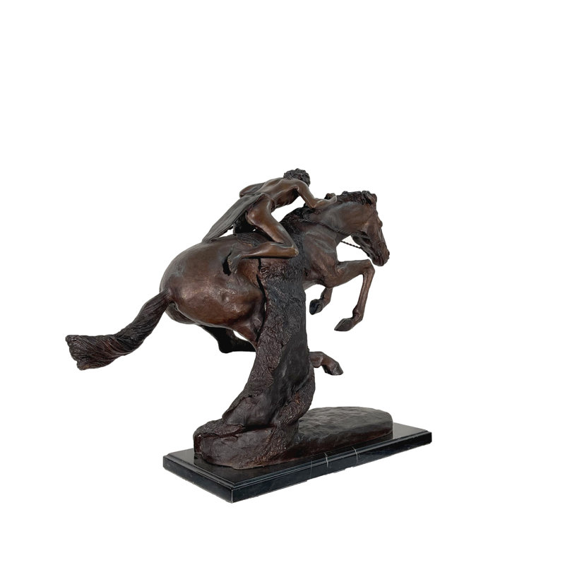 Horse Bronze Garden Statue