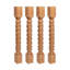 Pieds de poteau d'angle 35-1 / 4 po. 1 pièce-132045690-131994649