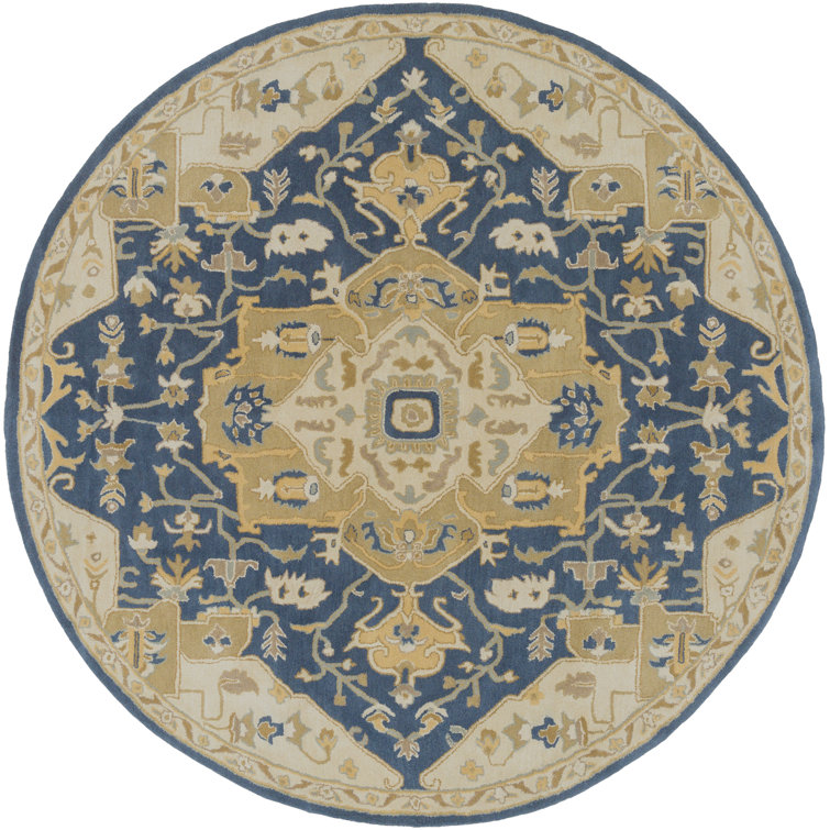 BuckHill Hand Tufted Wool Oriental Indoor Rug