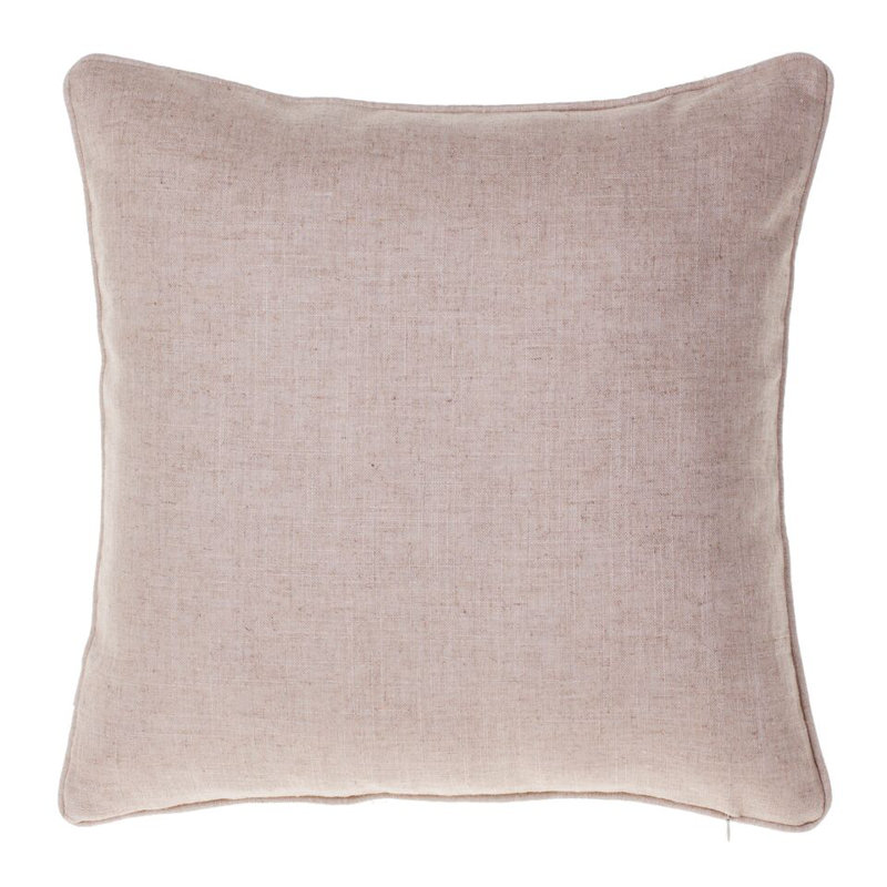  Medallion Damask Throw Pillow, Curry / Iron