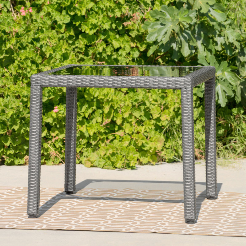 Table d'appoint Rosenda, Gris