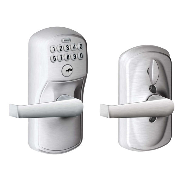 SCHLAGE Home Keypad Lever With Camelot Trim & Z-Wave Technology