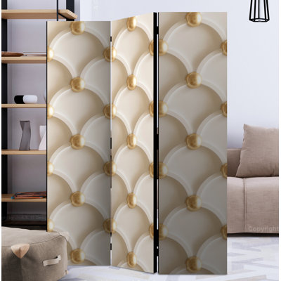 Osterville 172cm H Folding Room Divider
