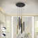 Kuhlmann 9-Light Cluster Cylinder LED Pendant