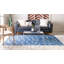 Tapis intérieur / extérieur bleu / gris Muro-674248156