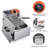 WeChef 12L Countertop Electric Deep Fryer with Basket Single Removable Tank Commercial