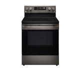 LG 6.3 cu ft. Smart Wi-Fi Enabled Fan Convection Electric Range with Air Fry & EasyClean®