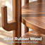 Solid Wood Freestanding 9 - Hook Coat Rack