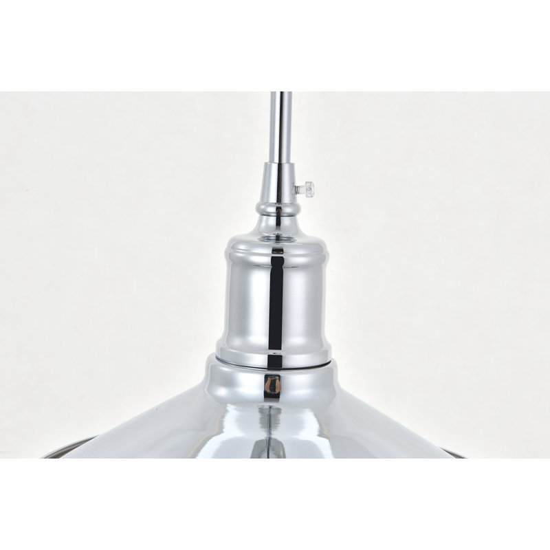 Shetler 1 - Light Single Pendant, Chrome