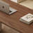 Walnut Rectangular Solid Wood Writing desk with drawers desk-762978352