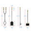 Verrett Iron Fireplace Tool Set-1640884567-1640884564