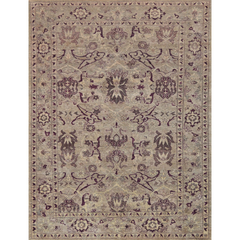 One-of-a-Kind 6' X 7'10" Wool Area Rug in Beige
