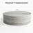 35.4" & 39.4" Round No Assembly Stone-Like Wood Coffee Table-603549695