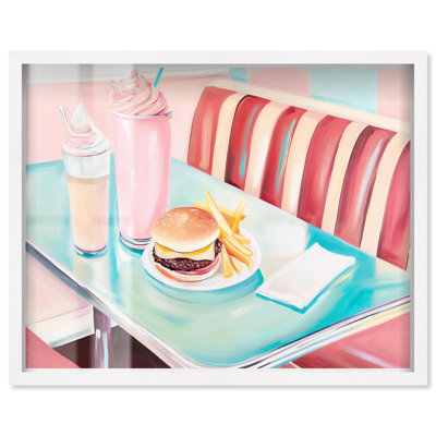 Sweetheart Table Shadowbox Print Coastal Art by Art Remedy