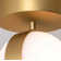 Macrae 1-Light LED Flush Ceiling Light - Acrylic Shade