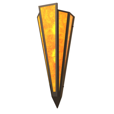 Brum Steel Flush Mounted Sconce