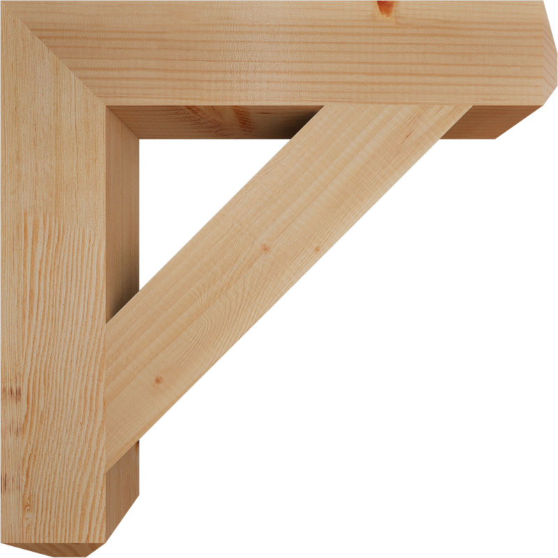 Support pour artisan traditionnel, H 22 po x l 3,5 po x P 22 po, Douglas (lisse)