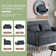 Arlander 47.24'' Slipcovered Loveseat