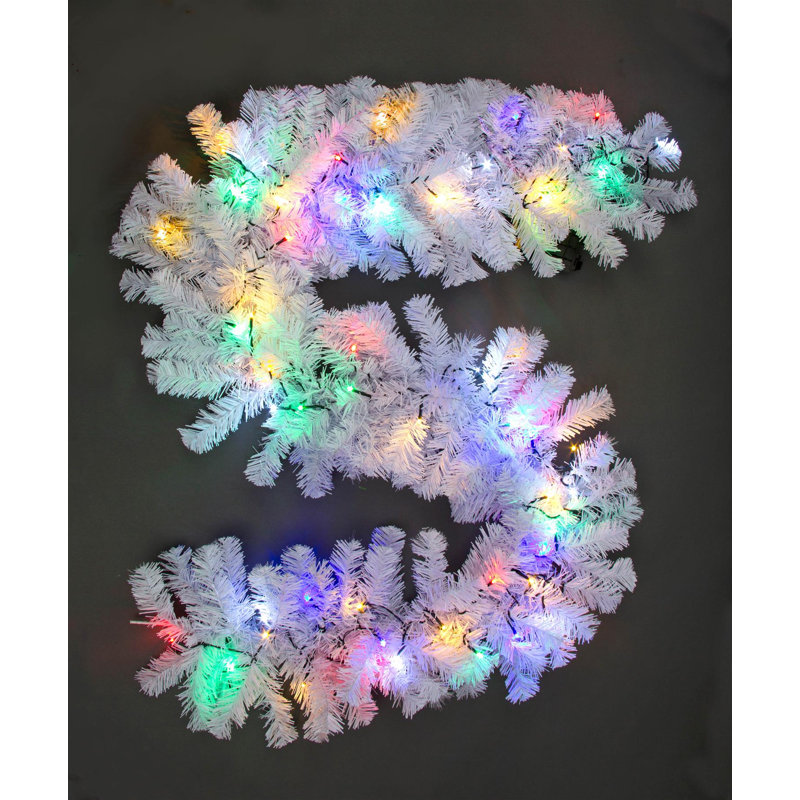 78.74cm Lighted Faux Garland with Lights