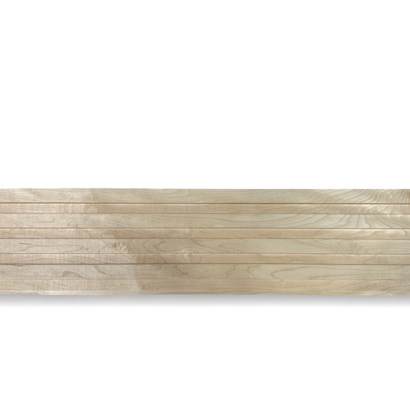 H 5,25 po x P 0,75 po, 48" H x 5.25" W x 0.75" D, Maple