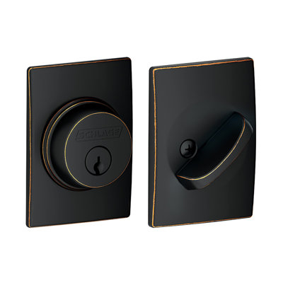 Single Cylinder Deadbolt with Century Trim