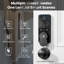 Keyless Entry Fingerprint Smart Lock with 2 Keys, Easy Installation, App Remote Control, Auto Lock (Handles Not Included)