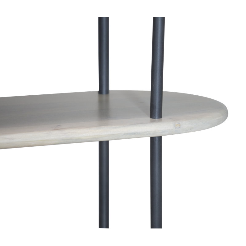 Tameria 5 Tier Oval Bookshelf