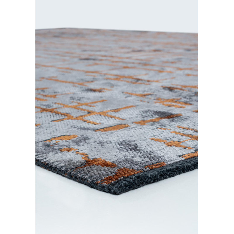 Rapture Striped Area Rug, Square 9'