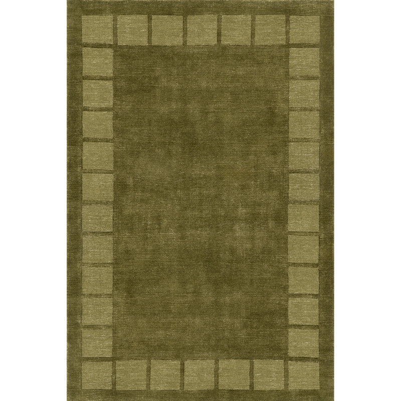 Tapis en mélange de laine Milchan, Rectangulaire 3 pi x 5 pi
