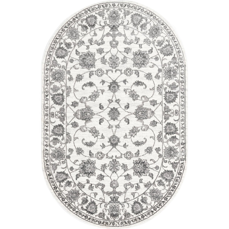Emmersen Oriental Indoor Rug, Oval 5'3" x 8'