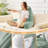 Back Pillow for Bed Sitting Up with Arm Support and Side Pockets-107385647