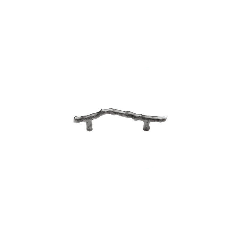 Twig Bar / Handle Pull, White Bronze Dark
