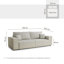 3 Seater Reclining Sofa-353628881