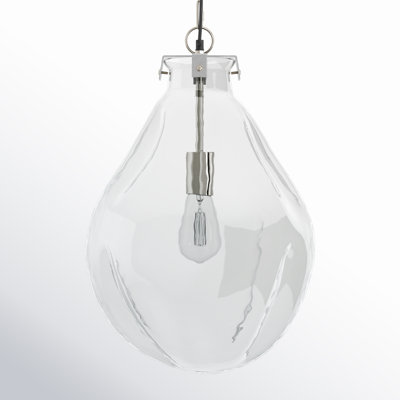 Vesta 1 - Light Nickel Unique/Statement Pendant