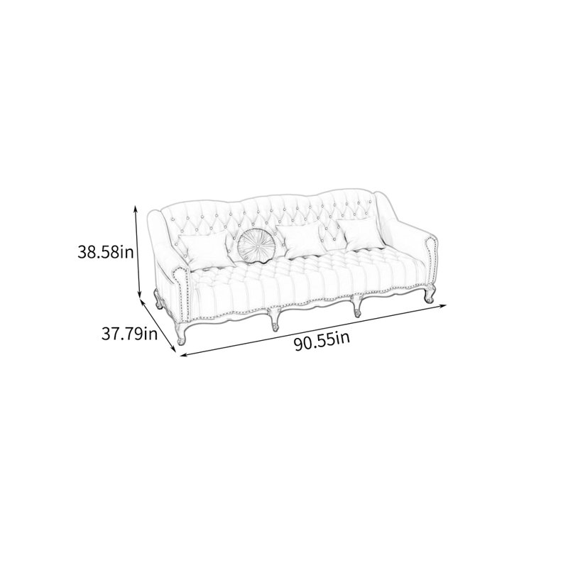 Canapé minimaliste américain