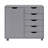 5-Drawer Office File Cabinet with Wheels – Wood Storage Cabinet & Drawer Dresser for Documents, Supplies & Clothes, Space-Saving Rolling Organizer for Home Workspace-1468204782
