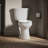 Cimarron 1.28 GPF Water Efficient Round Two-Piece toilet (Seat Not Included)-57909343-101379254