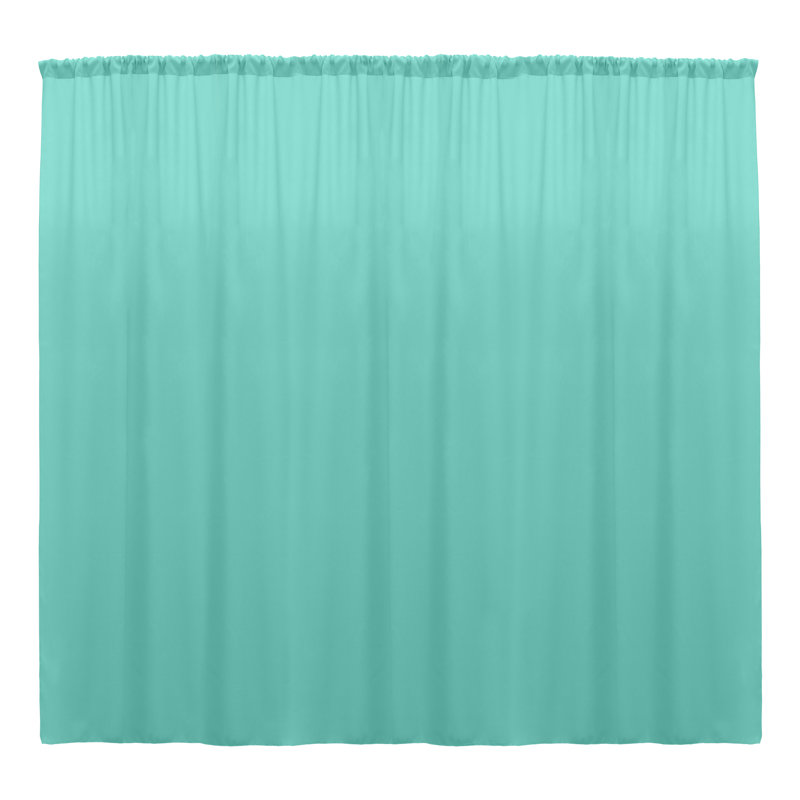 Claraville Room Darkening Curtain Pair, 72" W x 120" L, Caribbean