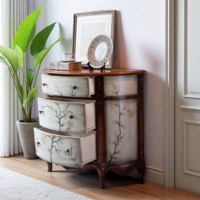 Armoire décorative peinte American Retro