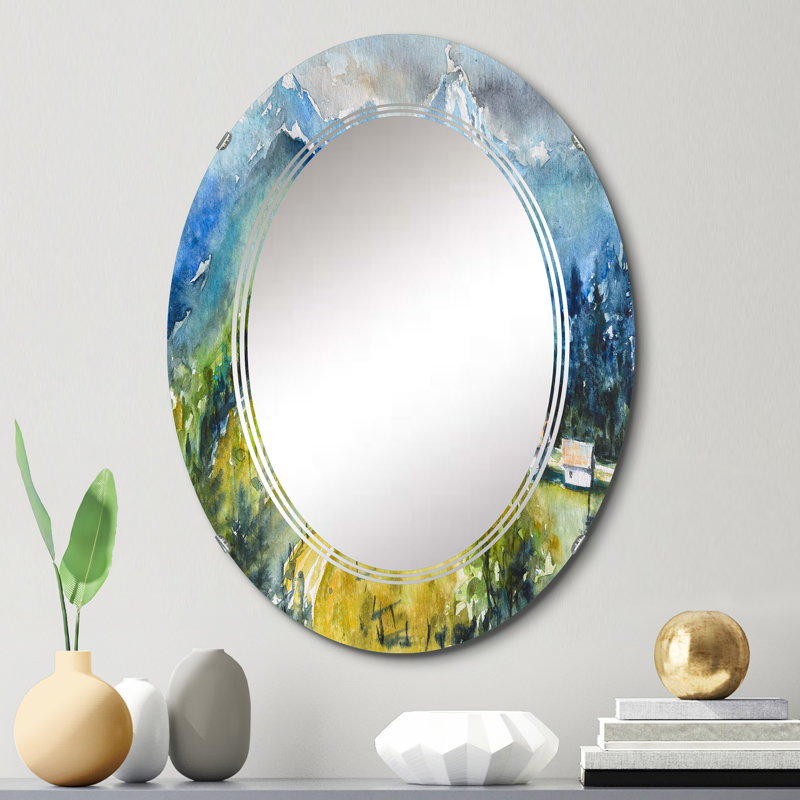 Miroir de salle de bain sans cadre, 30 po x 20 po