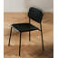 Chaise de salle à manger rétro et simple en métal galvanisé-1107107734