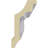 SAMPLE - Endurathane Versailles Crown Moulding, 4 1/2"H x 2 3/8"P x 5 1/8"F x 12"L, Factory Primed