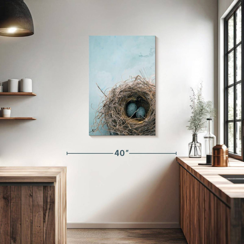 Brampt Blue Egg Nest, 36" H x 24" W