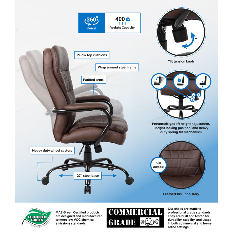 Upper Square™ Executive Chair, Brown