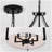 6 - Light Dimmable Drum Chandelier-439146174