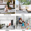 Outdoor Rug for Patios Waterproof, Reversible Garden Rug