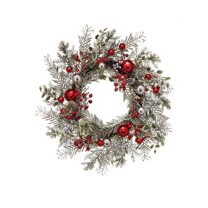 24" Bauble Wreath