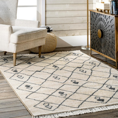 Tapis beige Geometric