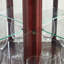 Corner Curio Cabinet with Lights, Adjustable Shelves, and Mirrored Back for Elegant Display and Storage-131281163